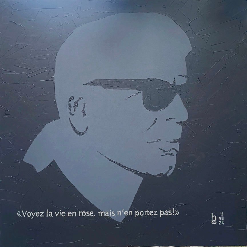 Karl Lagerfeld — œuvre de Benjamin Geiser